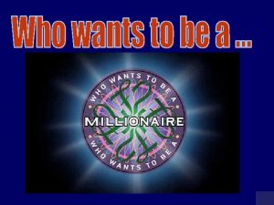 MILLIONAIRE SCOREBOARD 1 MILLION 16 000 8 000