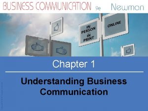 Copyright 2015 Cengage Learning Chapter 1 Understanding Business