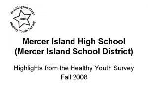 Mercer Island High School Mercer Island School District