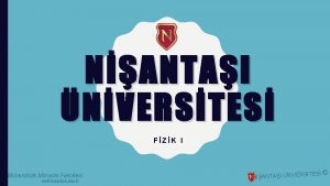 NANTAI NVERSTES FZK I Mhendislik Mimarlk Fakltesi mmf