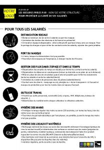 VOTRE LOGO COVID19 LES MESURES PRISES PAR NOM