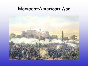 MexicanAmerican War Causes of the conflict 1 December