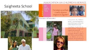 Saigheeta School The Gift of Health Francoise Elliott