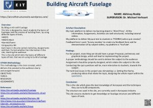 Building Aircraft Fuselage https aircraftstructuressite wordpress com Overview