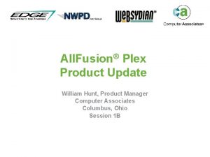 All Fusion Plex Product Update William Hunt Product