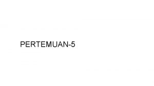 PERTEMUAN5 Resiko Usaha Adalah sesuatu yang selalu dikaitkan