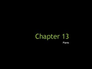 Chapter 13 Plants 13 A Plants Botany study