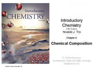 Introductory Chemistry Fifth Edition Nivaldo J Tro Chapter