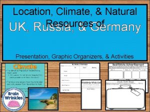 Location Climate Natural Resources of UK Russia Germany