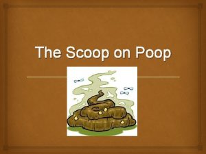 The Scoop on Poop What is poop made