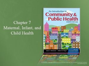 Chapter 7 Maternal Infant and Child Health Introduction