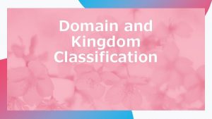 Domain and Kingdom Classification Crash Course Kids Feed