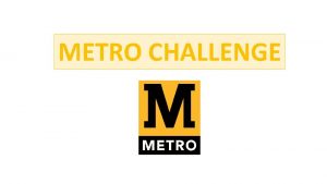 METRO CHALLENGE Fitness Metro Challenge EQUIPMENT Stopwatch most