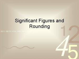 Significant Figures and Rounding Counting Sig Figs Pacific