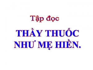 THY THUC NH M HIN Theo Trn Phng