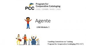 Agente LRM Mdulo 5 Standing Committee on Training