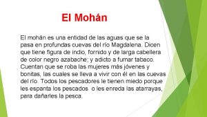 El Mohn El mohn es una entidad de