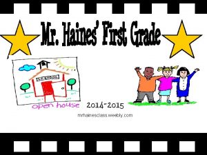 2014 2015 mrhainesclass weebly com Education I attended