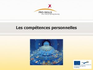 Les comptences personnelles Les comptences personnelles Dfinition Les