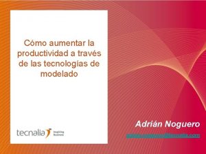 Cmo aumentar la productividad a travs de las