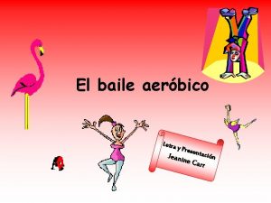 El baile aerbico Letra y Pre Jeani n