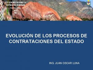 1 EVOLUCIN DE LOS PROCESOS DE CONTRATACIONES DEL