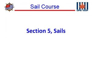 Sail Course Section 5 Sails Sail Course Figure