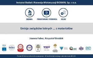 Instytut Bada i Rozwoju Motoryzacji BOSMAL Sp z