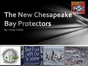 By Johny Cedillo Mission protect the bay and