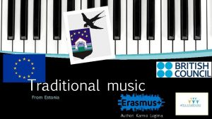 Traditional music From Estonia Author Karmo Lugima History