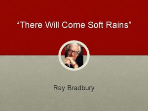 There Will Come Soft Rains Ray Bradbury RL