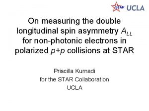 On measuring the double longitudinal spin asymmetry ALL