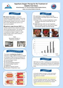 Hyperbaric Oxygen Therapy for the Treatment of Diabetic