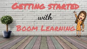 Getting started with Boom Learning What is boom