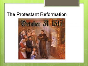The Protestant Reformation Holy Roman Empire in 1500