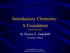 Introductory Chemistry A Foundation FIFTH EDITION by Steven