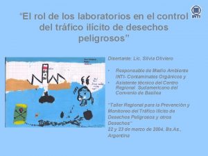 El rol de los laboratorios en el control