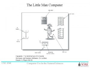 The Little Man Computer CSE 1540 Computer Use