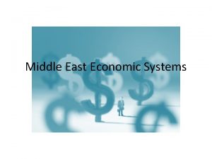 Middle East Economic Systems Israel v Mixed economic