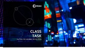 CLASS TASK FACTUAL PROGRAMME PRODUCTION PRESENTATION REALITY XFactor