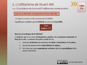 2 Lutilitarisme de Stuart Mill Pgina 335 2