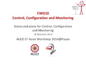 CWG 10 Control Configuration and Monitoring Status and