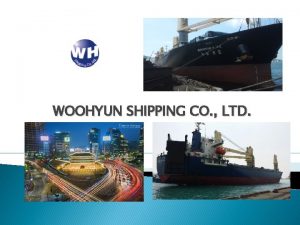 WOOHYUN SHIPPING CO LTD TABLE OF CONTENTS PAGE