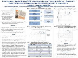 Using Emergency Medical Services EMS Data to Assess