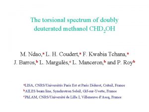 The torsional spectrum of doubly deuterated methanol CHD