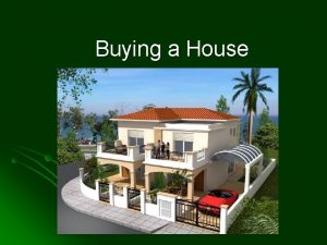 Buying a House Steps to Buying a Home