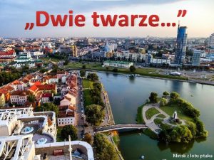 Dwie twarze Misk z lotu ptaka Biaoru bliska