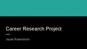 Career Research Project Jayda Rosenbrock Lawyer Job Description