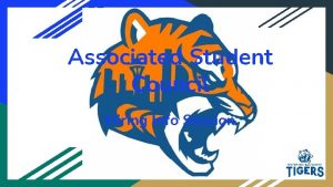 Associated Student Council Hiring Info Session Agenda Welcome