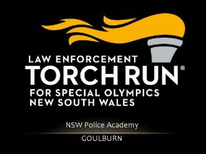 NSW Police Academy GOULBURN WHO ARE WE Law